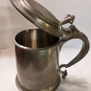 Roders Pewter Tankard/Mug with lid