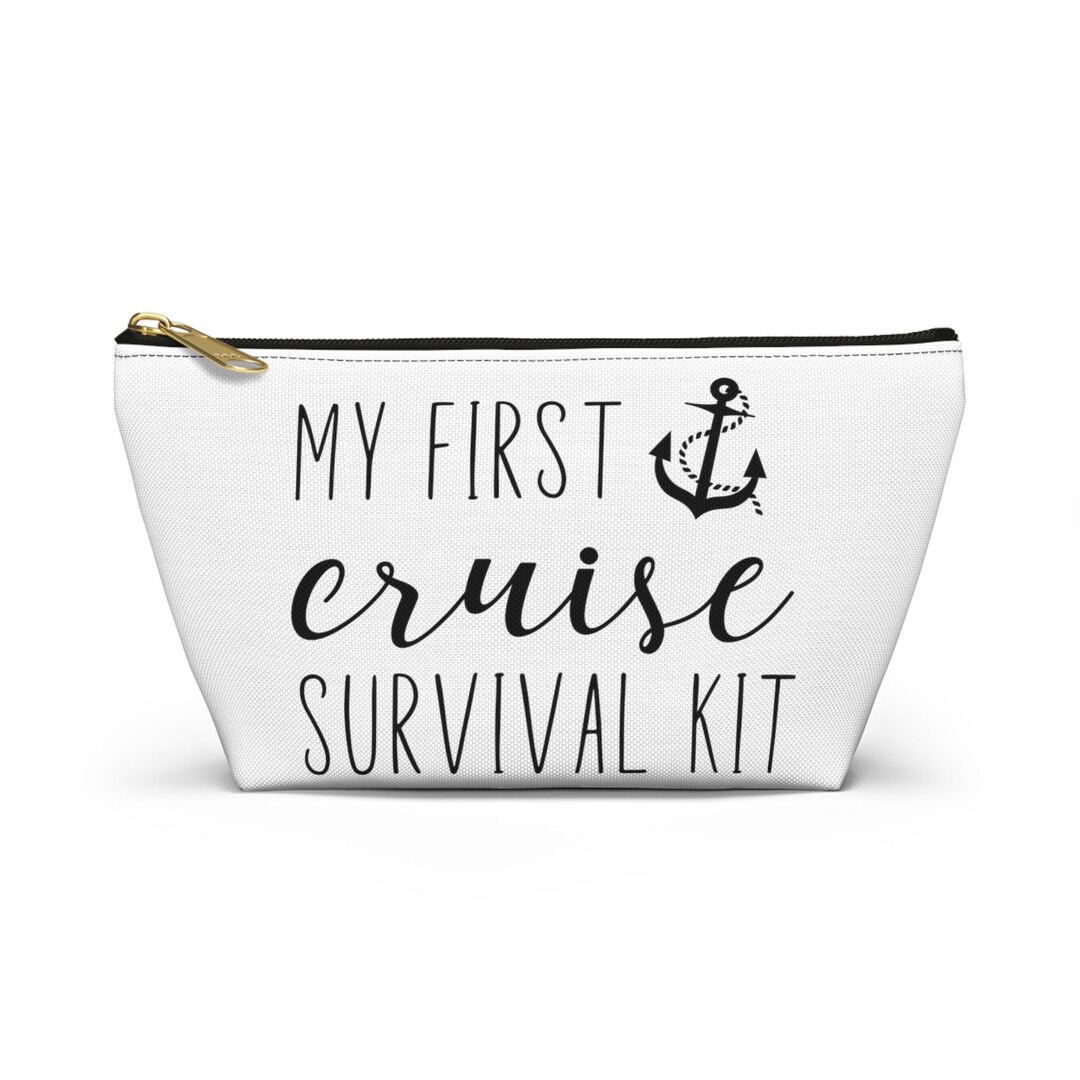 First Cruise Survival Kit Bag, Travel Pouch, Cruise Gift, Cruise Pouch ...