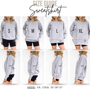 Personalized lovey sweatshirt with grandkids names on sleeve, custom lovey gift, custom lovey sweatshirt, personalized sleeve sweatshirt, image 7