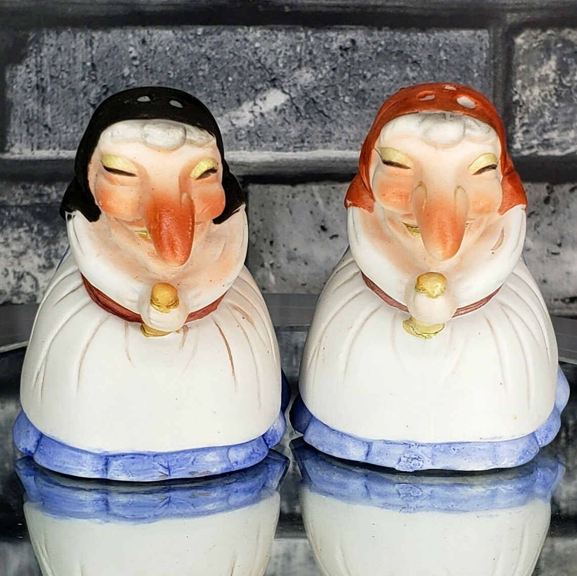 Vintage Kitchen Witch Salt Pepper Shakers WA 1981 Etsy