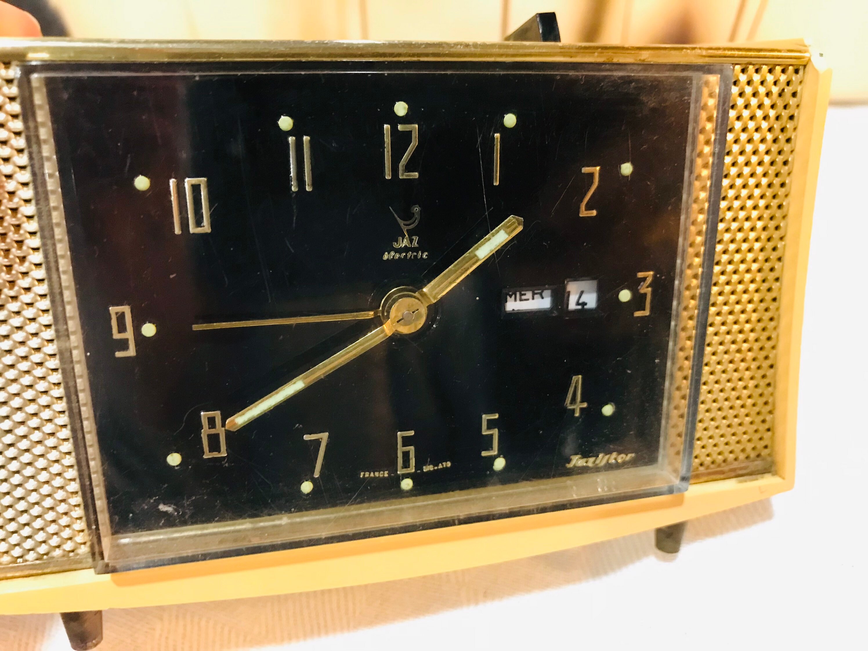 Réveil Français Vintage Jazistor - Années 60/70