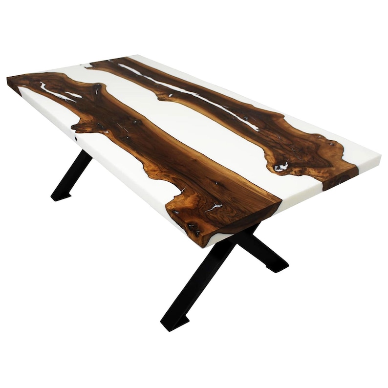 Luxurious White River Dining Table Olive Wood Table Etsy UK