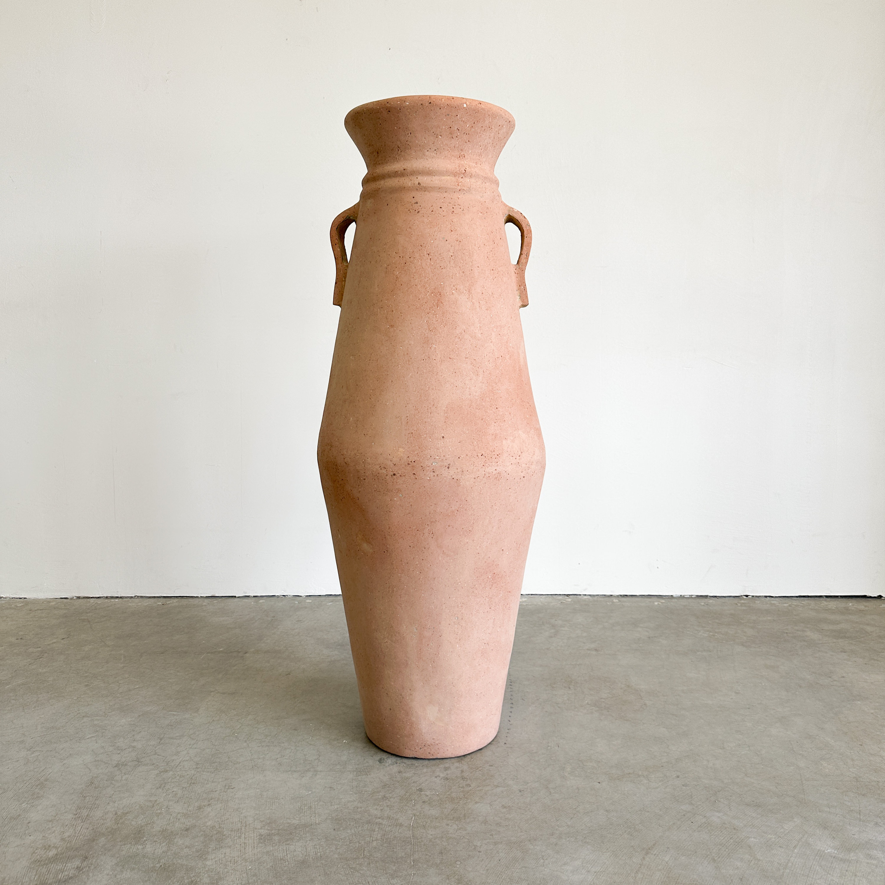 Vintage Terracotta Floor Vase, 48