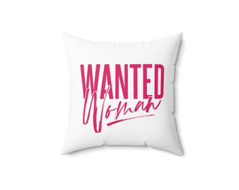 Spun Polyester Square Pillow