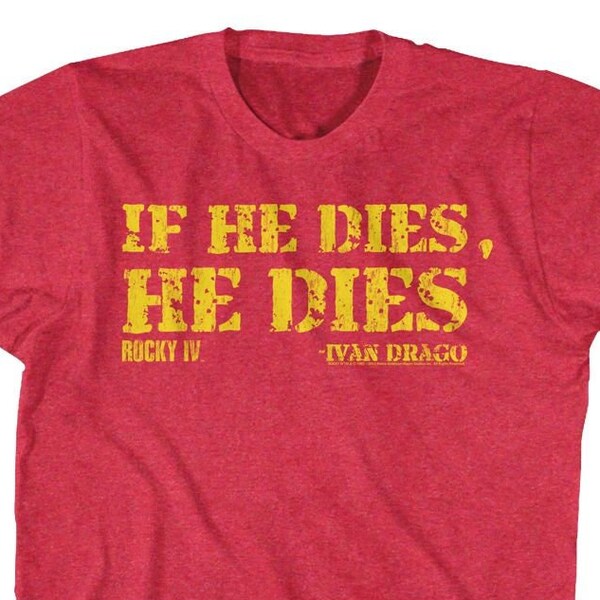 If He Dies He Dies Etsy If He Dies He Dies Etsy