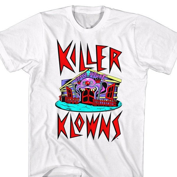 Killer Klowns from Outer Space Crazy House White Shirts