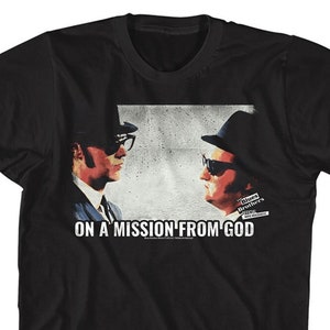 The Blues Brothers On A Mission From God Black Shirts