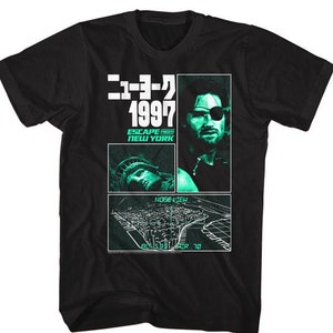 Escape From New York Recon Collage Black Shirts