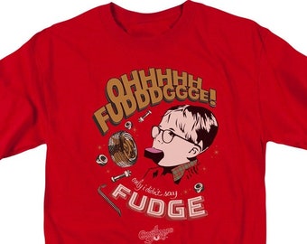 A Christmas Story Oh Fudge Red Shirts