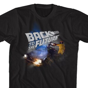 Back To The Future Space Suit Adult Black Shirts