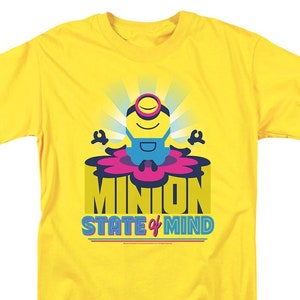Minions Minion State Of Mind Yellow Shirts
