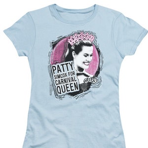 Grease Patty Simcox Carnival Queen Juniors and Women Light Blue Shirts