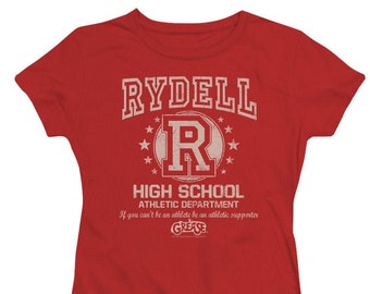 Grease Rydell High School Juniors and Women Red Shirts