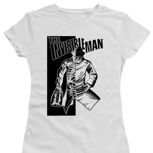 The Invisible Man Briefcase Juniors and Women White Shirts
