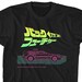 Back to the Future Neon Time Travel Code Black Shirts - Etsy