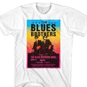 The Blues Brothers Movie Poster White Shirts