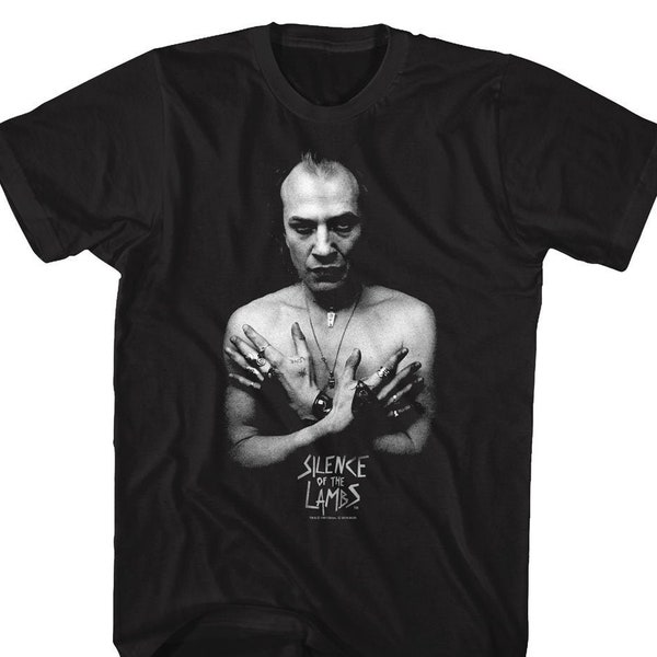 Silence of The Lambs Buffalo Bill Picture Black Shirts