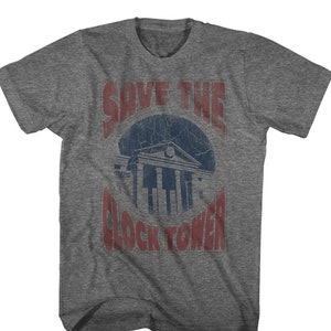 Back to the Future Save the Clock Tower Shirts - Etsy