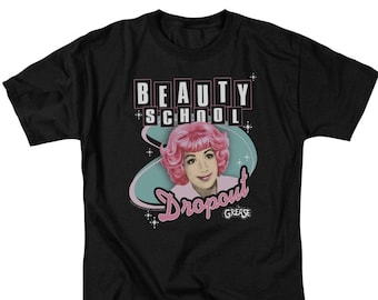 Grease Frenchy Beauty School Dropout Black Shirts