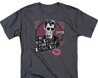 Grease Hickie from Kenickie Charcoal Shirts