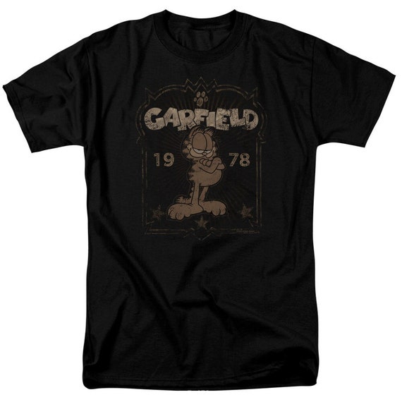 Garfield Established 1978 Black Shirts - Etsy