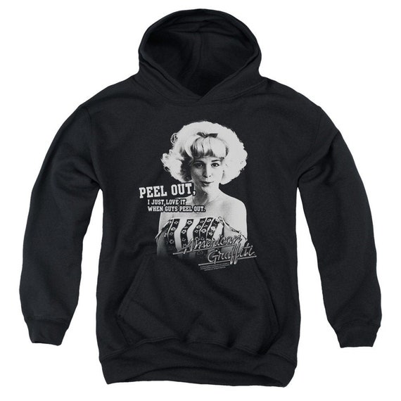 American Graffiti - Peel Out Youth Pull Over Hoodie American Graffiti - Peel Out Youth Pull Over Hoodie