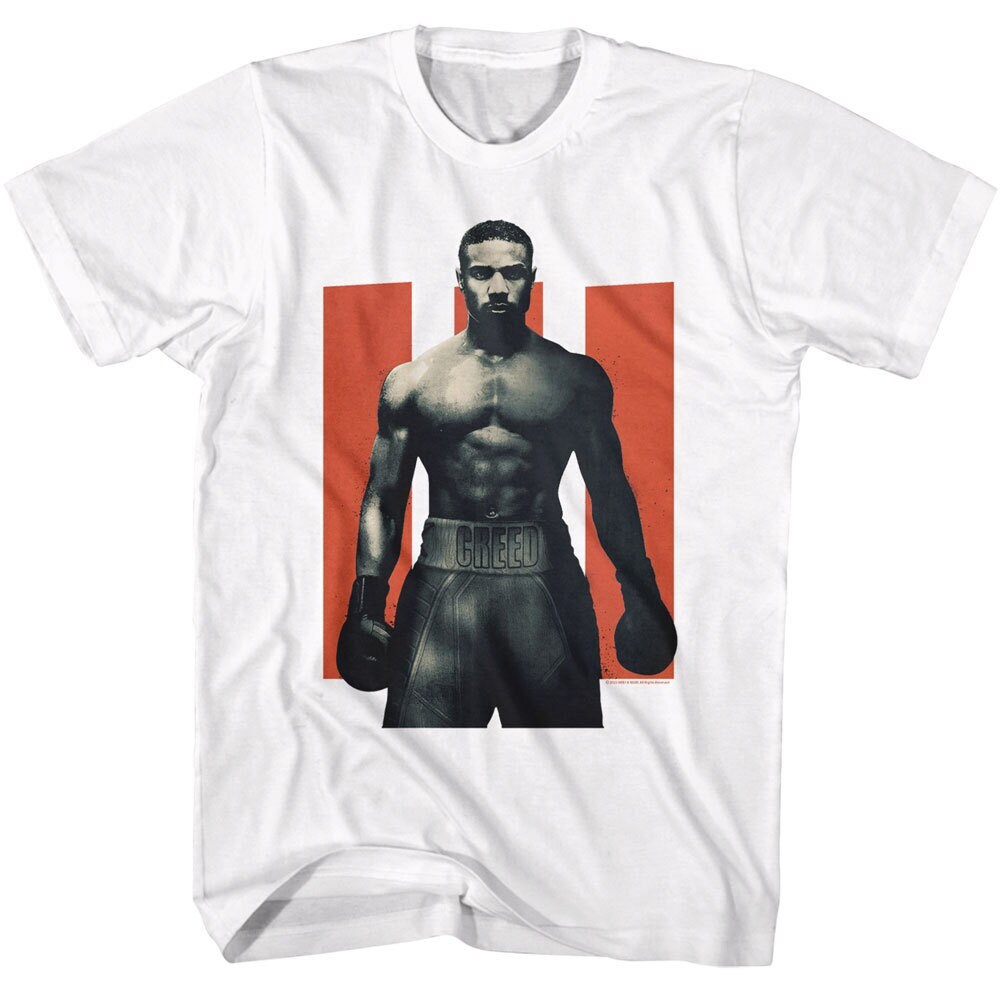 Creed 3 Michael B. Jordan Logo White Shirts