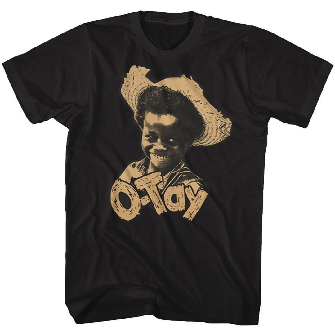 Buckwheat Actor OTAY Straw Hat Black Shirts Etsy