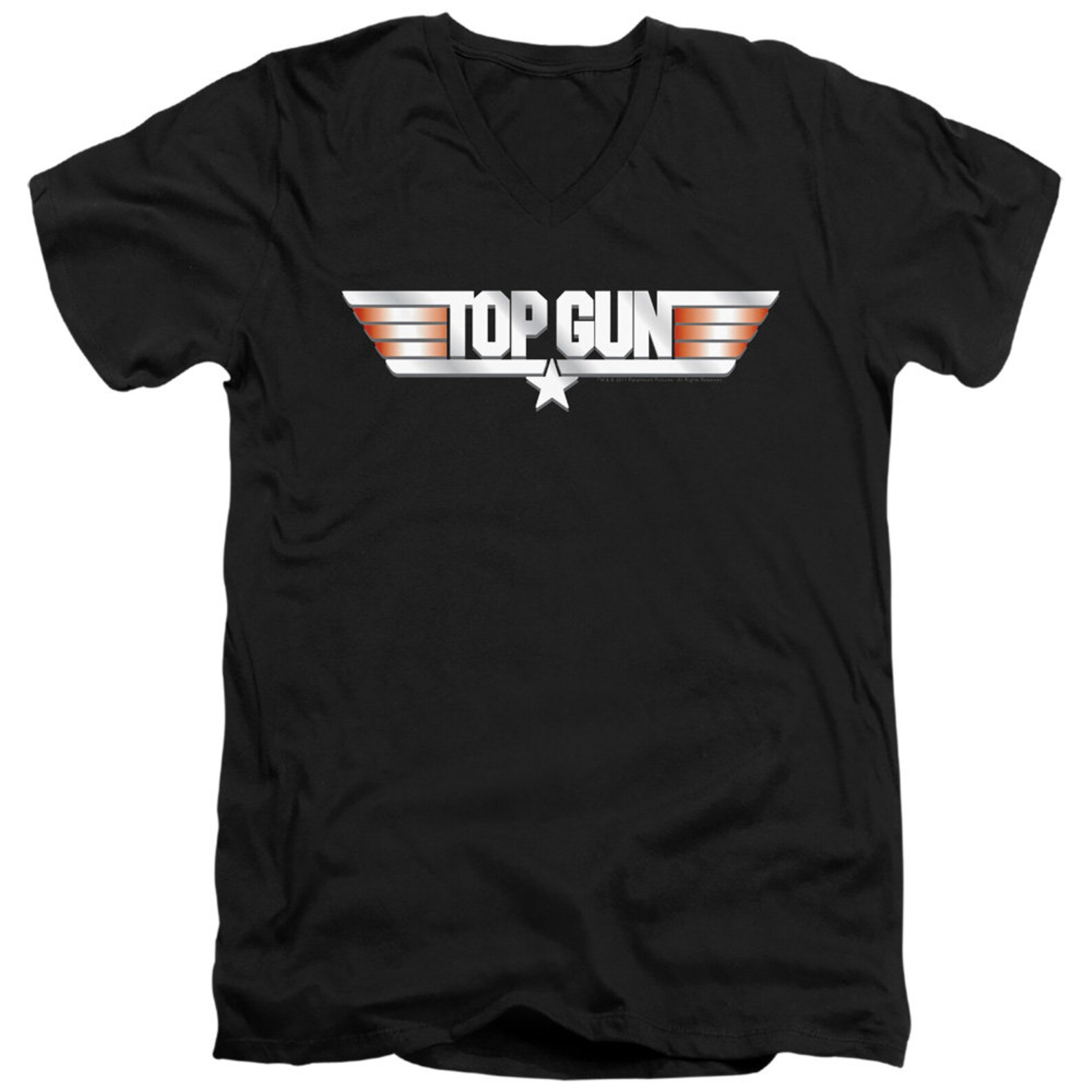 Top Gun Logo Black Shirts Etsy