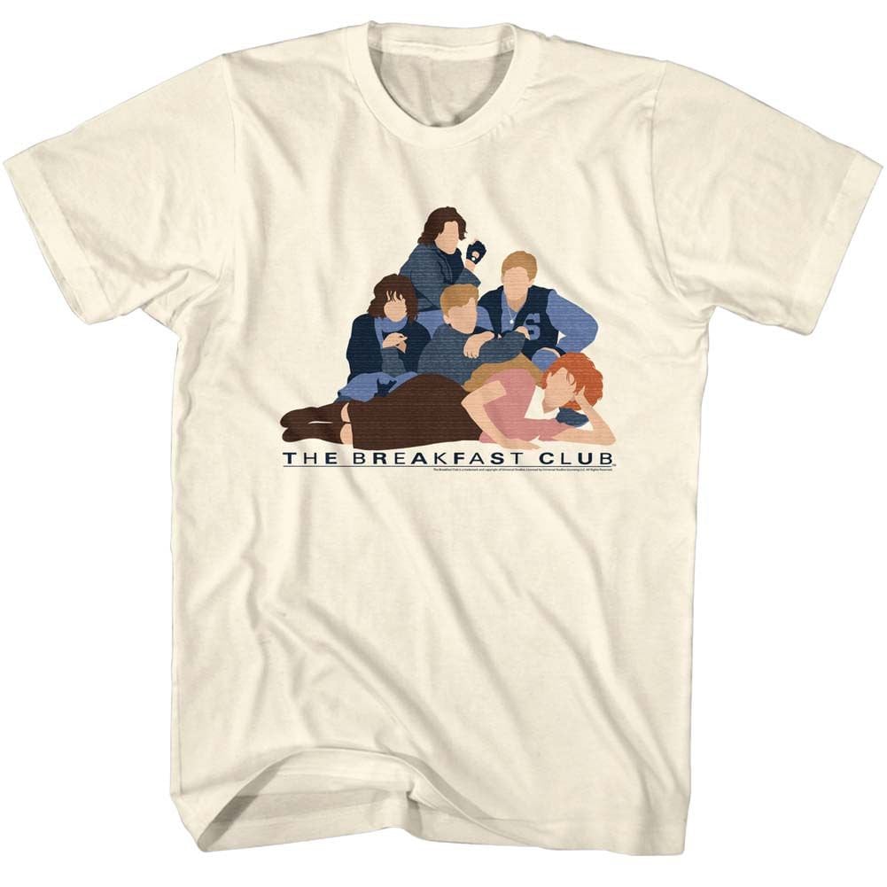 Il Breakfast Club Judd Nelson Silhouette Uomo T Shirt Film Classico