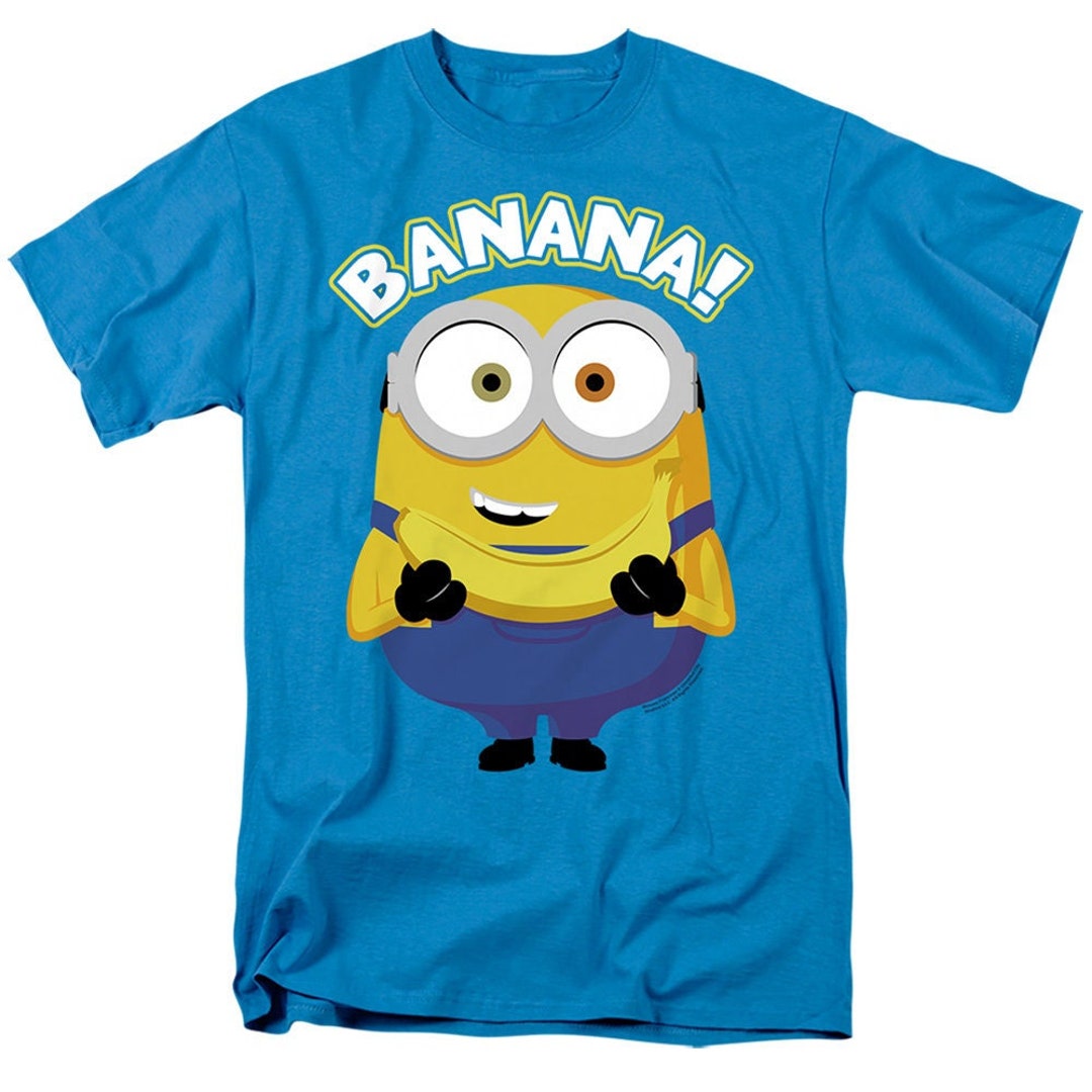 Blue Logo - Shirts Minion Etsy Minions and Banana