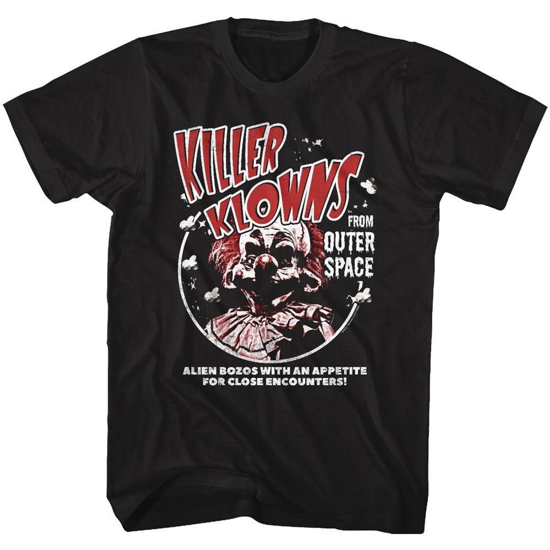 Killer Klowns From Outer Space Alien Bozos With an Appetite Black Shirts -  Etsy