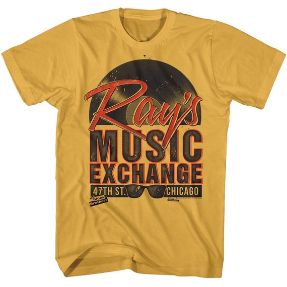 The Blues Brothers Ray's Music Exchange Graphic T-Shirt The Blues Brothers Ray's Music Exchange Graphic T-Shirt
