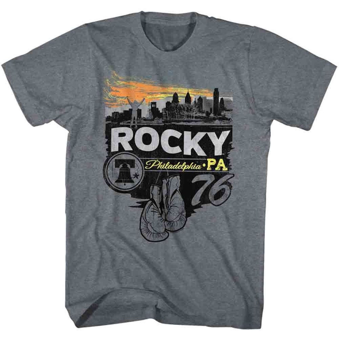 Rocky Philadelphia 76' Heather Gray Shirts - Etsy