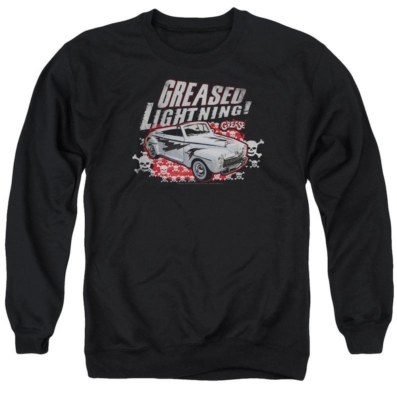 Grease Greased Lightning Black Shirts - Etsy