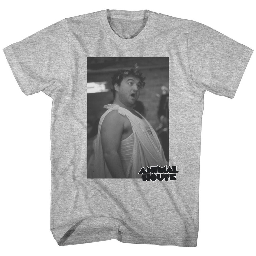 Animal House Black and White Toga Photo Heather Gray Shirts Etsy