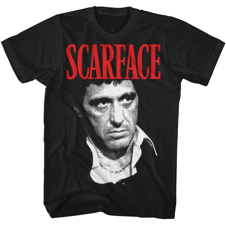 Scarface Logo Black Shirts