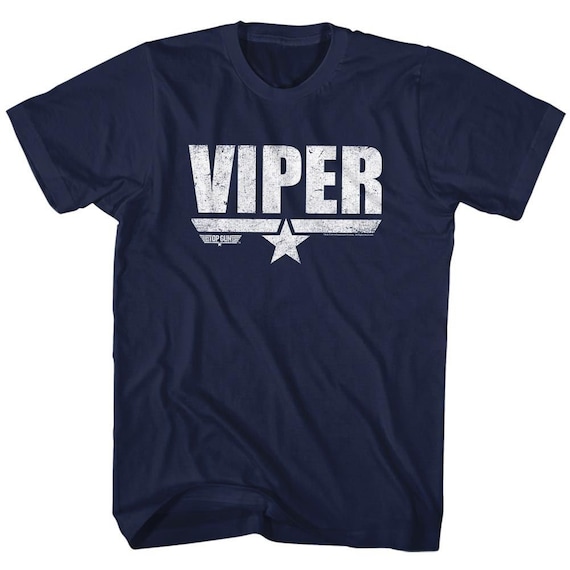 Top Gun Distressed Logo Official Men's T-Shirt - Blue, Multiple Sizes - View #3