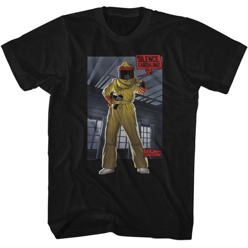 Back to the Future Silence Earthling Black Shirts - Etsy