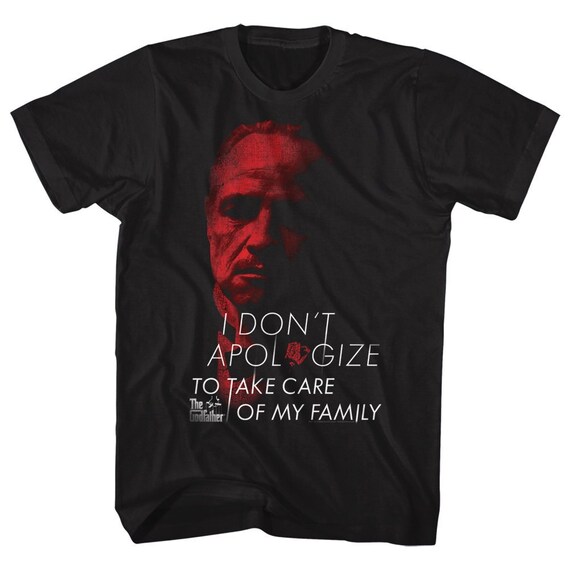 THE GODFATHER MOVIE PROMO VINTAGE TEE L