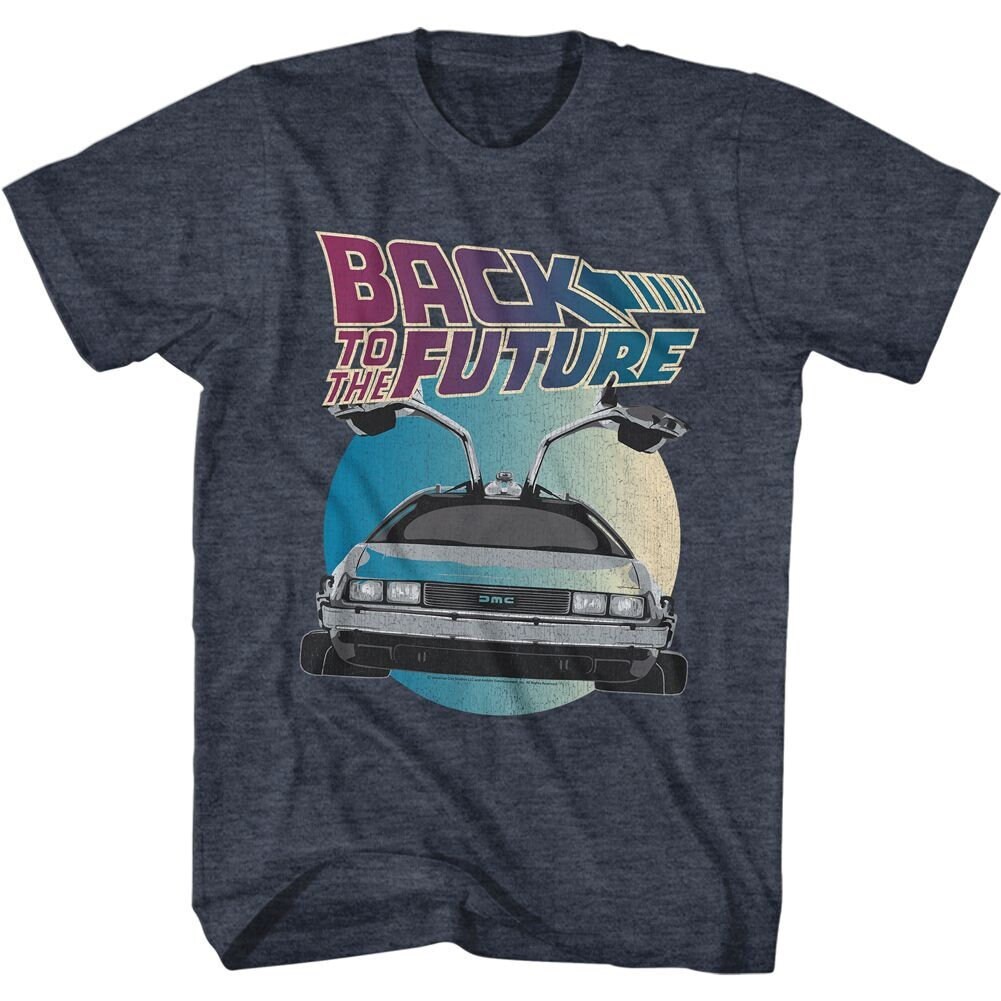 Back To The Future – Camicia Da Notte Donna Grigio Chiaro, 100% Cotone, Taglia L - 4