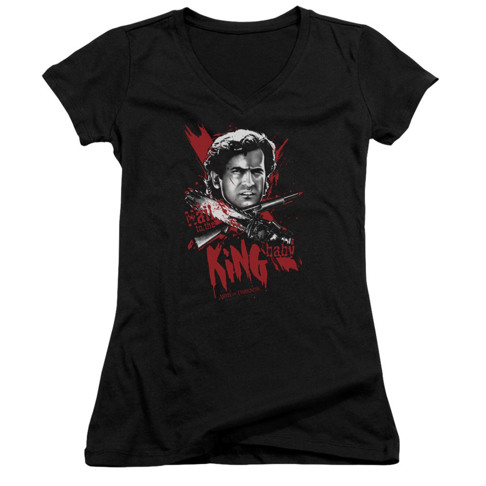 Army of Darkness Hail to the King Baby Juniors and Women Black Etsy