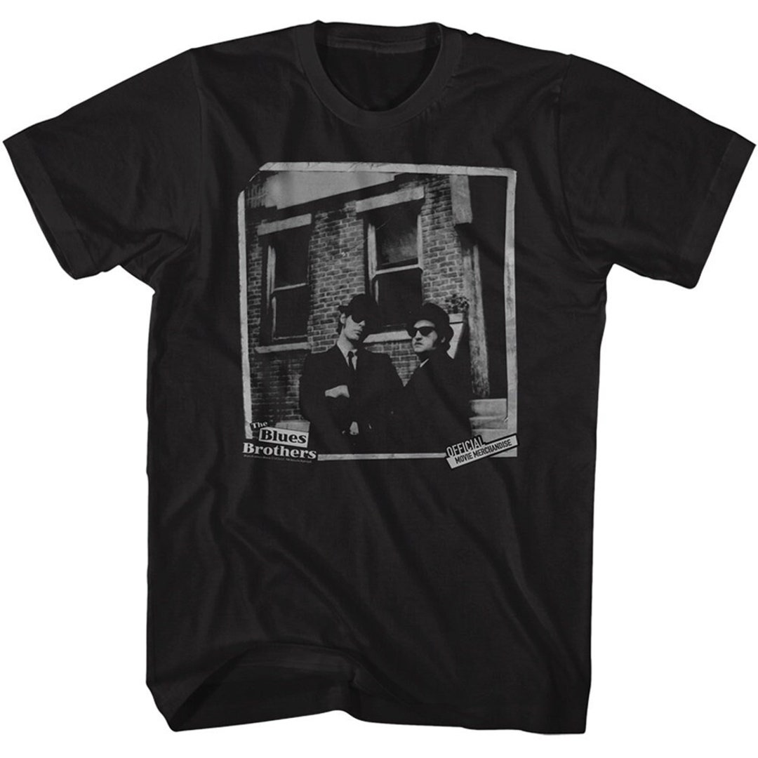 The Blues Brothers Brick Picture Black Shirts Etsy