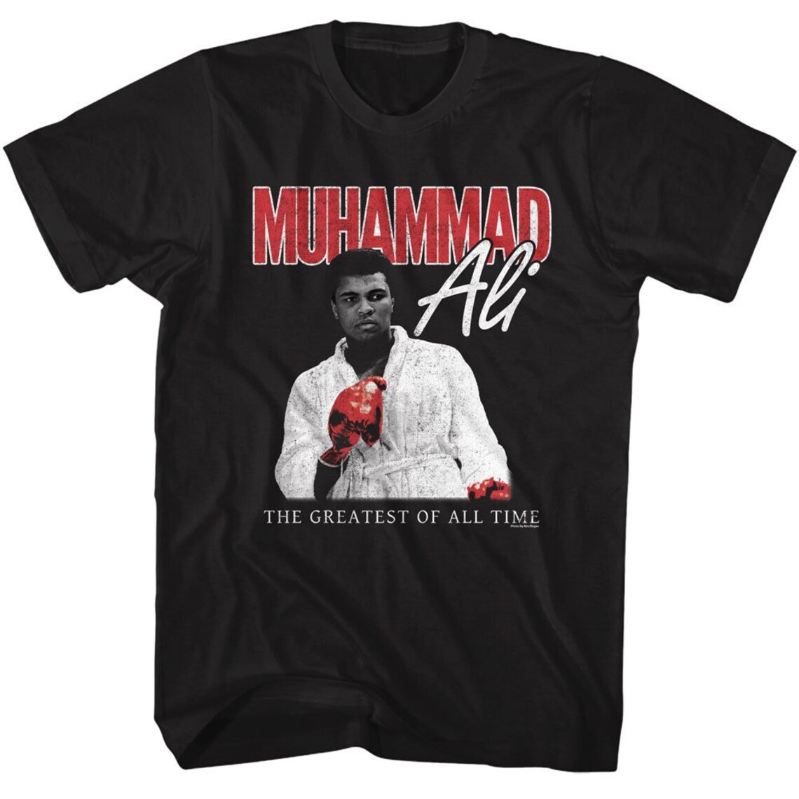 Ali Rey Muhammad Ali Greatest of All Time Red Gloves Black Shirts - Etsy