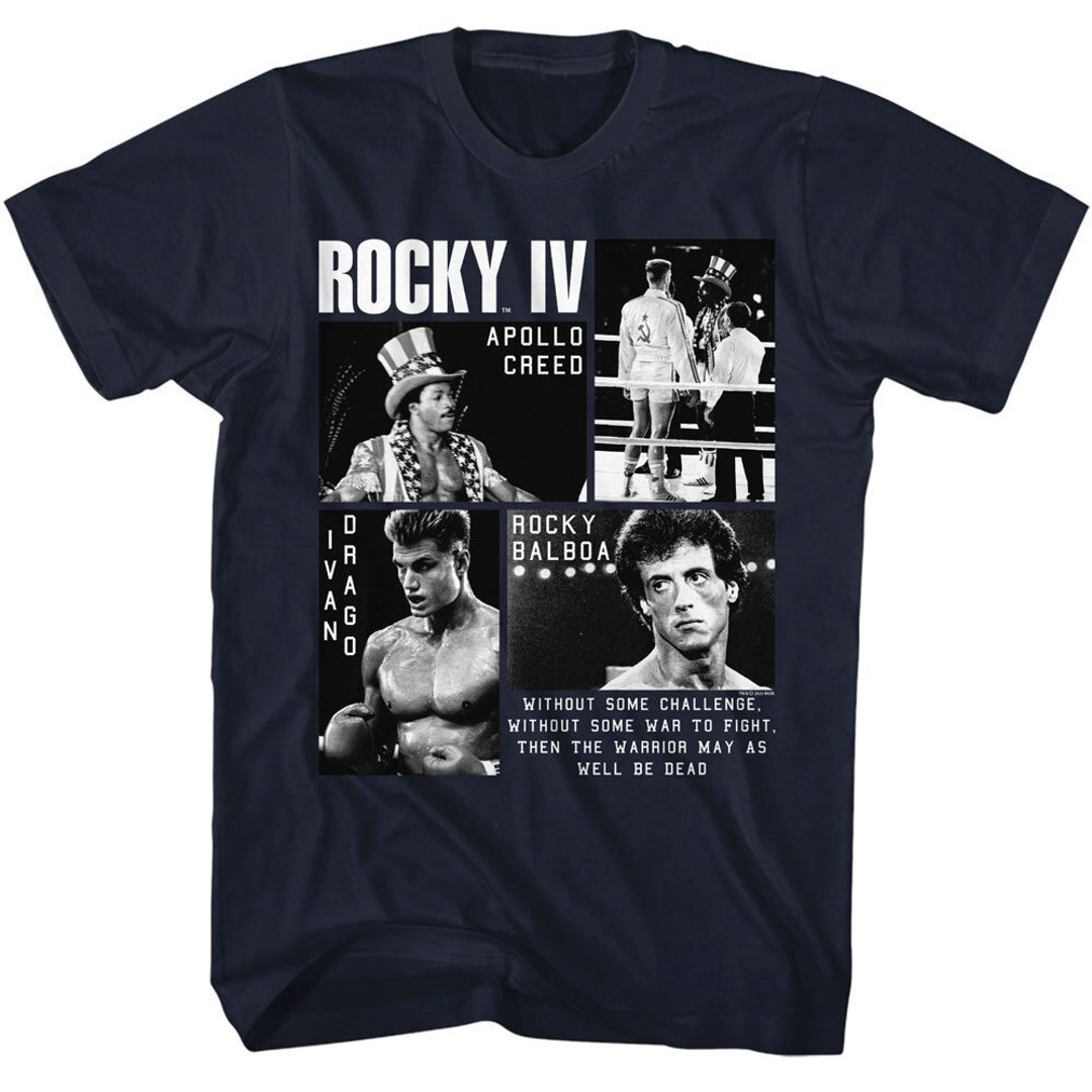 Maglietta Donna Ufficiale Rocky Apollo Creed – Nero, Taglia Small – Manica Corta, Casual