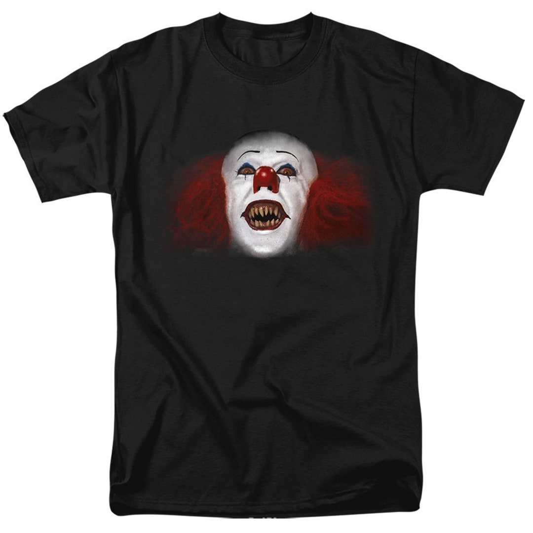 IT Movie Pennywise Fangs Photo Black Shirts - Etsy