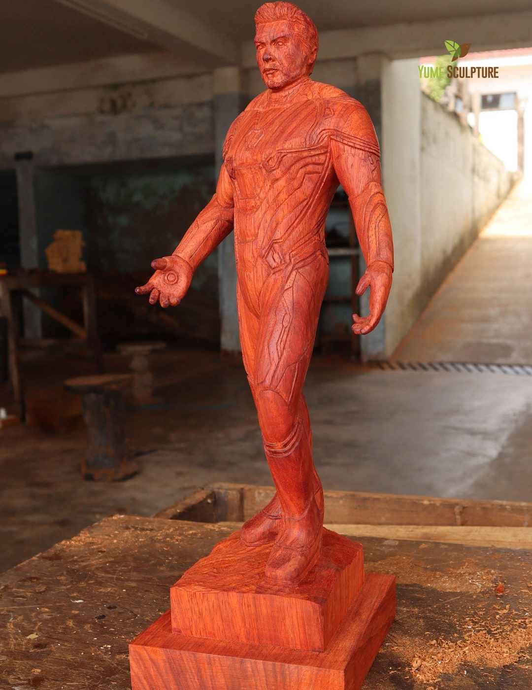 Tony Stark Iron Man Avengers Civil War Marvel Comics Statue Etsy