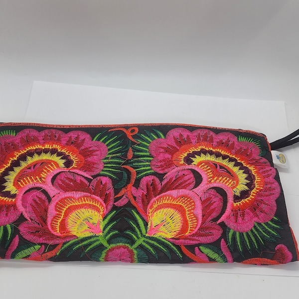 Sam Well, Boho, Clutch, Make up Bag, Pencil Bag, Wristlet