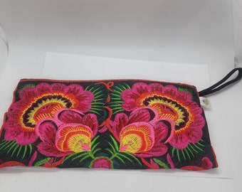 Sam Well, Boho, Clutch, Make up Bag, Pencil Bag, Wristlet