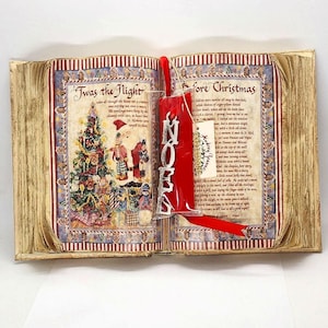 Christmas, Upcycled Gift, Twas The Night Before Christmas